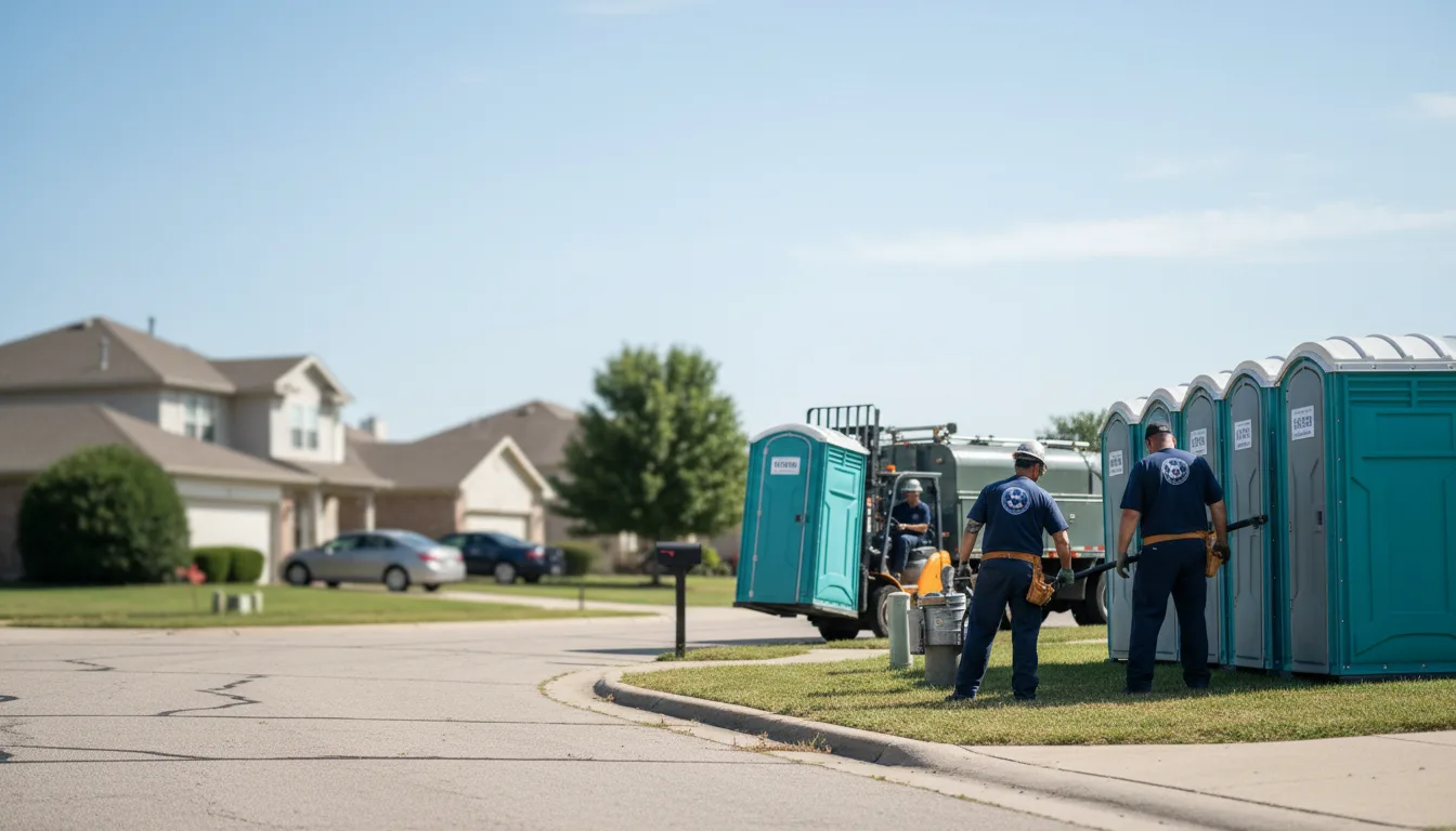 Porta Potty Rental in Rankin, TX near me